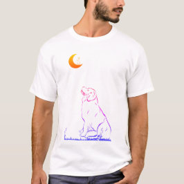 El conejo en la luna t-shirt