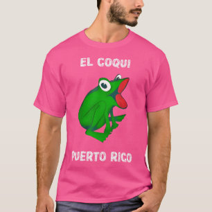 El Coqui Puerto Rico Frog T-shirt