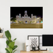 EL Correo Building Madrid Spanje Poster (Thuiskantoor)