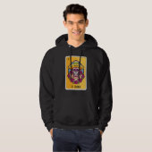 El Cráneo Mexican Slang Lottery Bingo Cards Hoodie (Voorkant volledig)