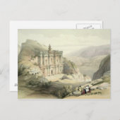 El Deir, Petra Briefkaart (Voorkant / Achterkant)