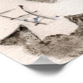 El Diablo als Tom Waits Poster (Hoek)