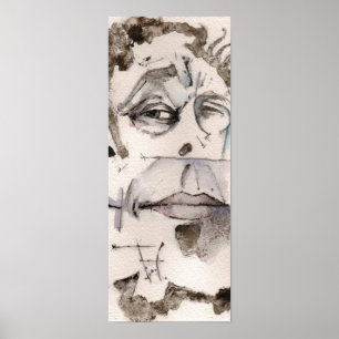 El Diablo als Tom Waits Poster