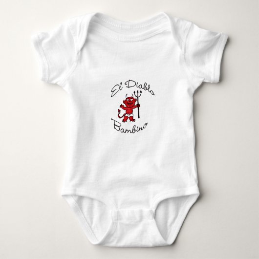 El Diablo Bambino Baby Devil Romper (Voorkant)