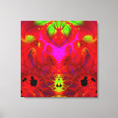 El Diablo: De afdruk van het schilderschilderij op Canvas Afdruk (Voorkant)