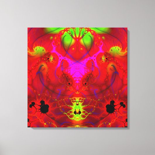 El Diablo: De afdruk van het schilderschilderij op Canvas Afdruk (Voorkant)