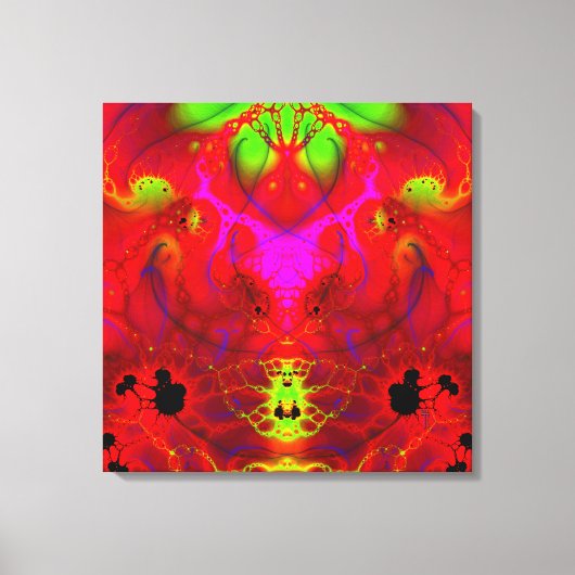 El Diablo: De afdruk van het schilderschilderij op Canvas Afdruk (Voorkant)