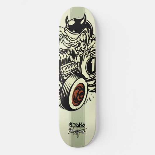 El Diablo Hot Rod ; El Diablo Mag | Skate Deck (Voorkant)