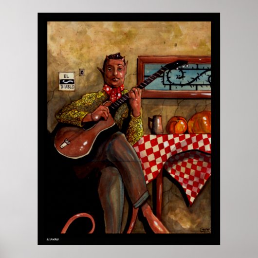 El Diablo Poster (Voorkant)