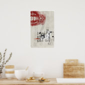 El Dinero de Espana Poster (Keuken)