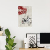 El Dinero de Espana Poster (Thuiskantoor)