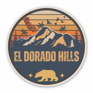El Dorado Hills, Californië Sticker