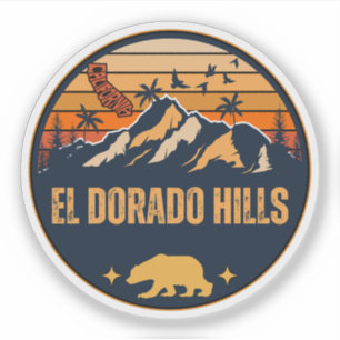El Dorado Hills, Californië Sticker