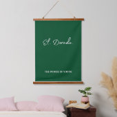 El Dorado typografie Hangend Wandkleed (Slaapkamer)