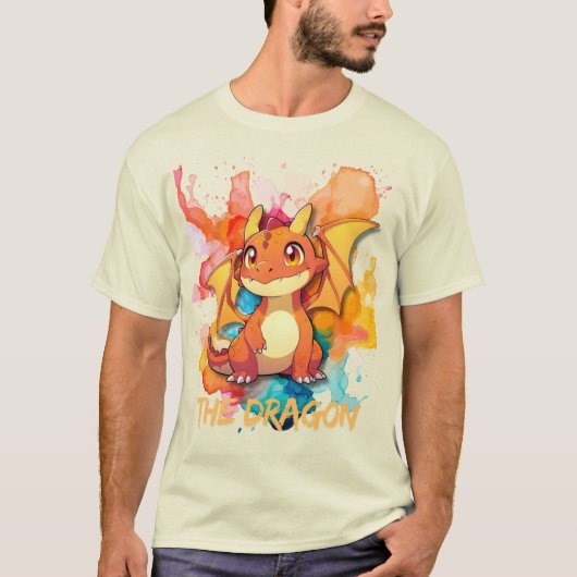 el dragon t-shirt (Voorkant)