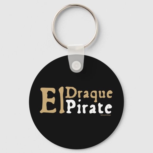 El Draque: Piraat Sleutelhanger (Voorkant)