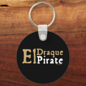 El Draque: Piraat Sleutelhanger (Voorkant)