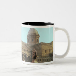 El Duomo, opgericht door Walter, aartsbisschop van Tweekleurige Koffiemok