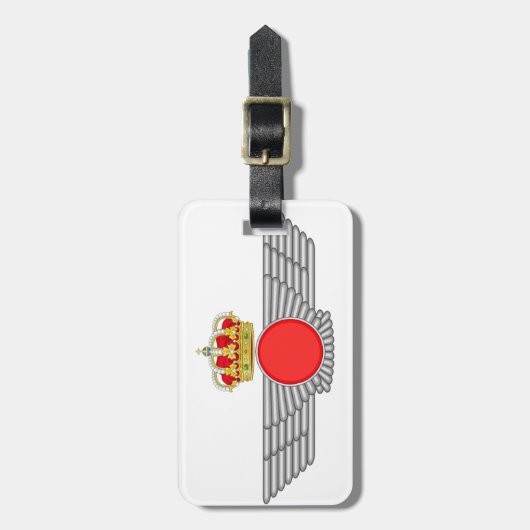 El Ejército del Aire de España Bagagelabel (Voorkant verticaal)