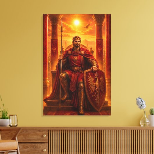 El Emperador Canvas Afdruk (Insitu (Woonkamer))