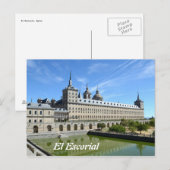 El Escorial, Spanje Briefkaart (Voorkant / Achterkant)