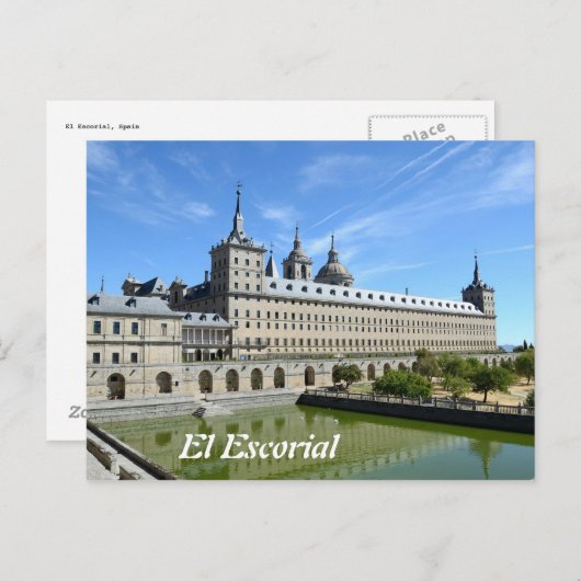 El Escorial, Spanje Briefkaart (Voorkant / Achterkant)