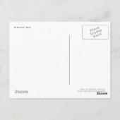 El Escorial, Spanje Briefkaart (Achterkant)