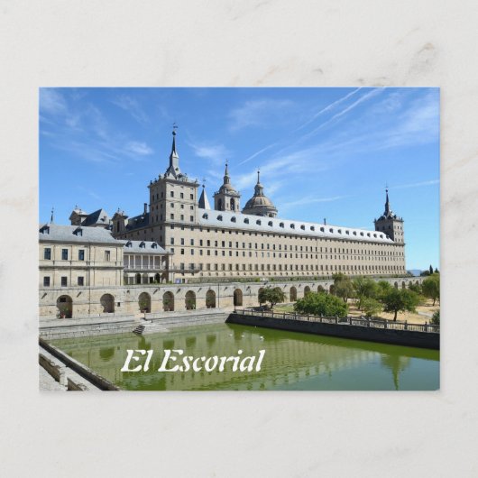 El Escorial, Spanje Briefkaart (Voorkant)