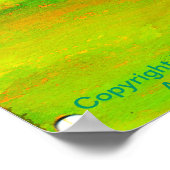 El Escorial - zoals te zien in Monte Abantos Poster (Hoek)