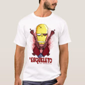 El Esqueleto: Het skelet T-shirt (Voorkant)