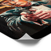 El Fafo Mexicaanse Sombrero Trump Fafo Design Poster (Hoek)