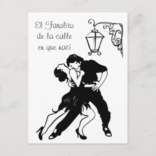 El Farolito Tango Briefkaart