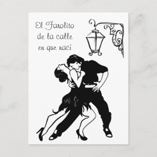 El Farolito Tango Briefkaart