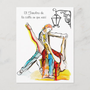 El Farolito Tango Briefkaart