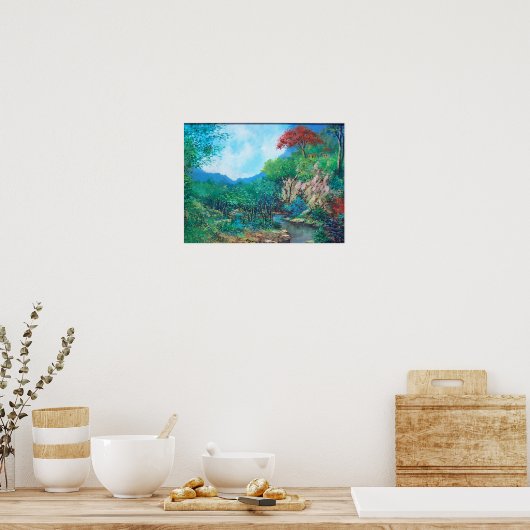 El Flamboyán de Mi Tierruca Poster (Keuken)