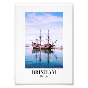 El Galeon, Brixham Marina, Engelse Riviera, Devon Foto Afdruk