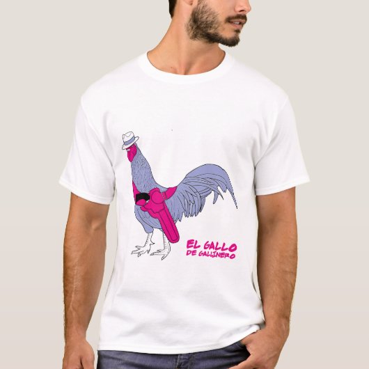 El gallo de gallinero t-shirt (Voorkant)