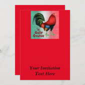 El Gallo Grande Kaart (Voorkant / Achterkant)