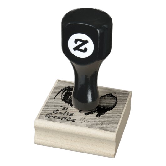El Gallo Grande Rubberstempel (Stempel)