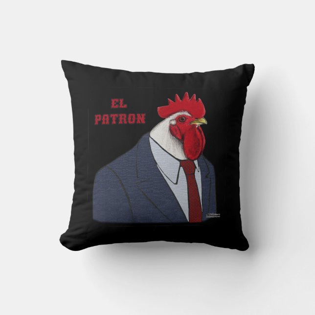 El Gallo Patron Kussen (Voorkant)