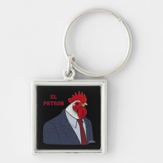 El Gallo Patron Sleutelhanger (Voorkant)