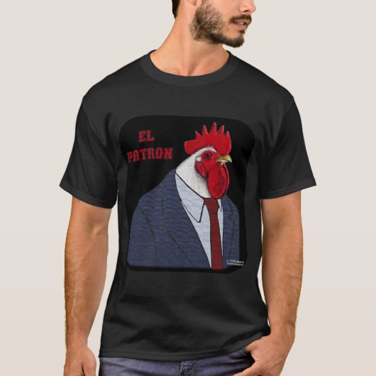 El Gallo Patron T-shirt (Voorkant)