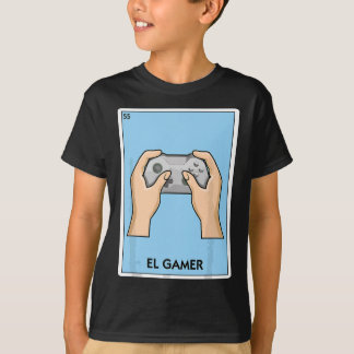El Gamer Mexican Kaart Game - Grappig videospel T-shirt