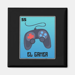 El Gamer Videogames Grappige Mexicaanse Loterij Pa Magneet