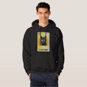 El Gato Chingon Mexican Slang Lottery Bingo Cards Hoodie (Voorkant volledig)