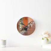 El Gato Clock Small Round Ronde Klok (Huis)