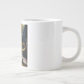 El Gato de Cristal: El Grifo Encantado Grote Koffiekop (Rechts)