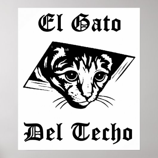 El Gato Del Techo Poster (Voorkant)