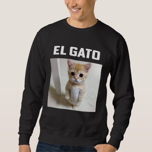 El Gato Meme Kat Trui (Voorkant)
