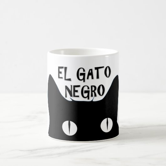 El Gato Negro - De zwarte kat Koffiemok (Center)